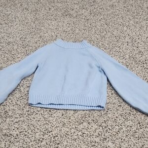 Tucker + Tate Light Blue Toddler Girls Turtleneck Sweater
